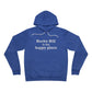 Rocky Hill is My Happy Place Unisex Sponge Fleece Pullover Hoodie