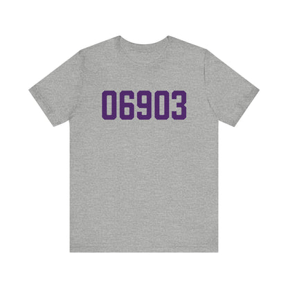 06903 Stamford Connecticut Zip Code Unisex Jersey Short Sleeve T-Shirt