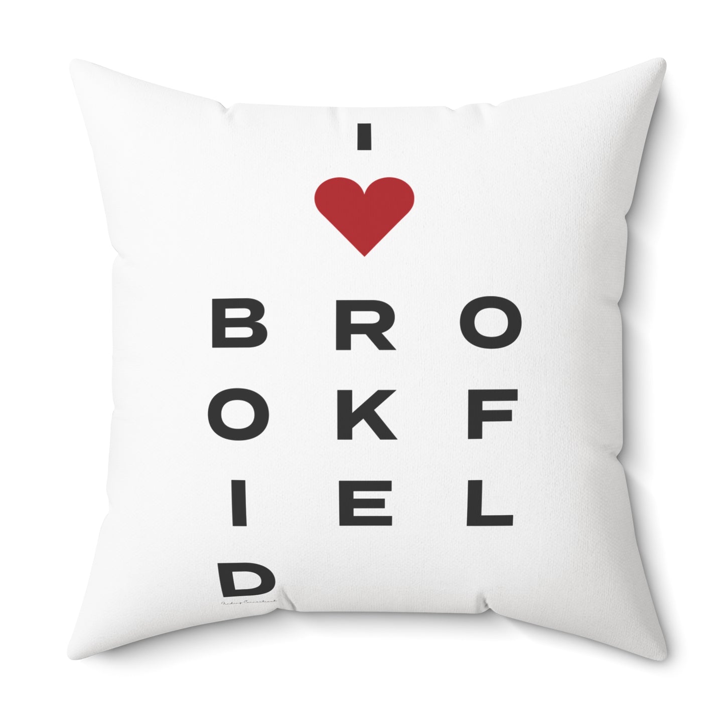Brookfield Vision Spun Polyester Square Pillow