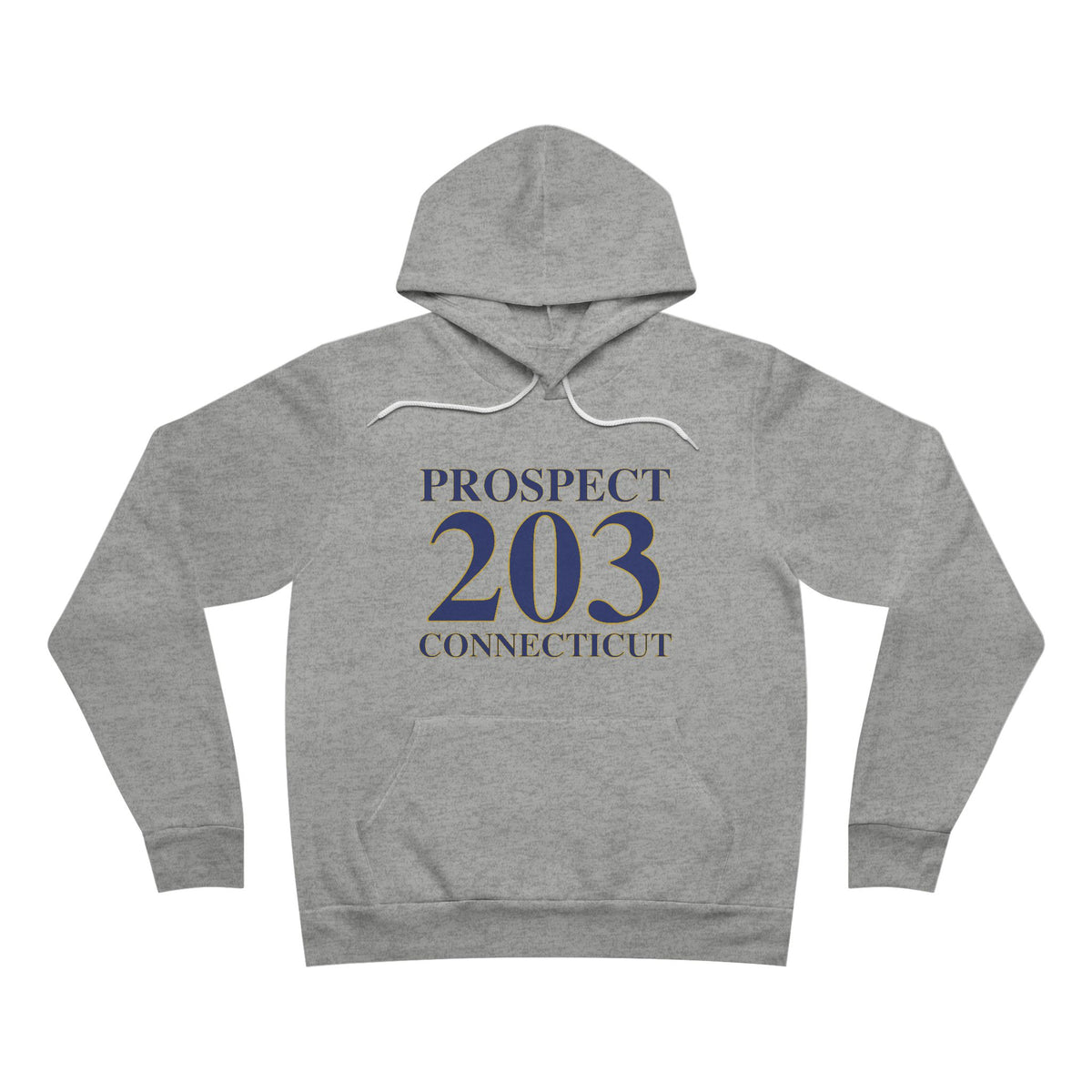Prospect 203 Connecticut Unisex Sponge Fleece Pullover Hoodie