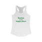 Easton Is My Happy Place Women's Ideal Racerback Tank Top