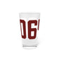 06403 Beacon Falls Connecticut Zip Code Pint Glass, 16oz