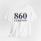 860 Lebanon Unisex Jersey Short Sleeve T-Shirt