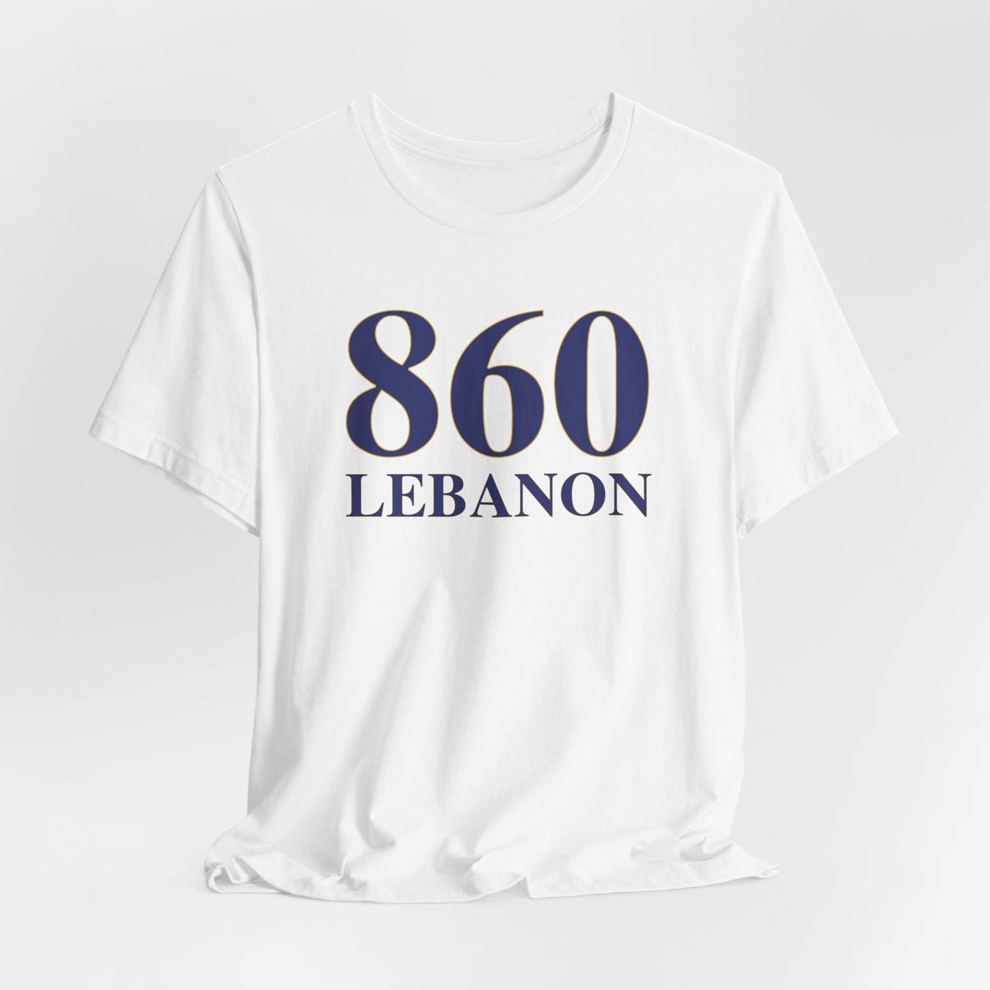 860 Lebanon Unisex Jersey Short Sleeve T-Shirt