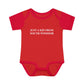 Just a kid from South Windsor Infant Baby Rib Bodysuit