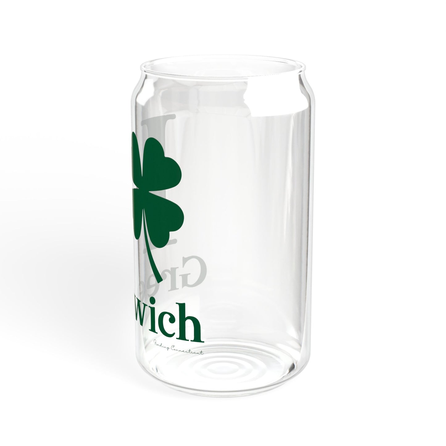 I Clover Greenwich Sipper Glass, 16oz