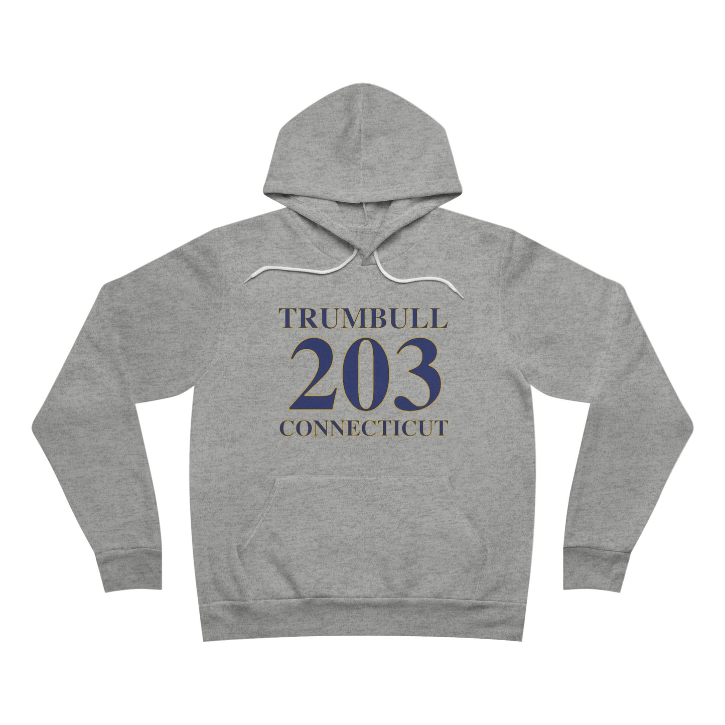 Trumbull 203 Connecticut Unisex Sponge Fleece Pullover Hoodie