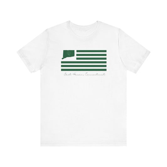 East Haven Connecticut St Patrick’s Day Flag Unisex Jersey Short Sleeve T-Shirt