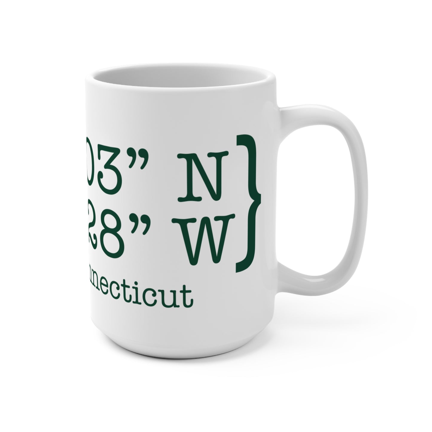 Norwalk Coordinates Mug 15oz