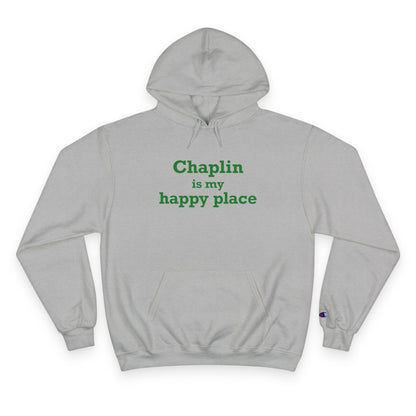 Chaplin is My Happy Place Champion Hoodie