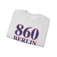 860 Berlin Red White & Blue Unisex Heavy Blend™ Crewneck Sweatshirt