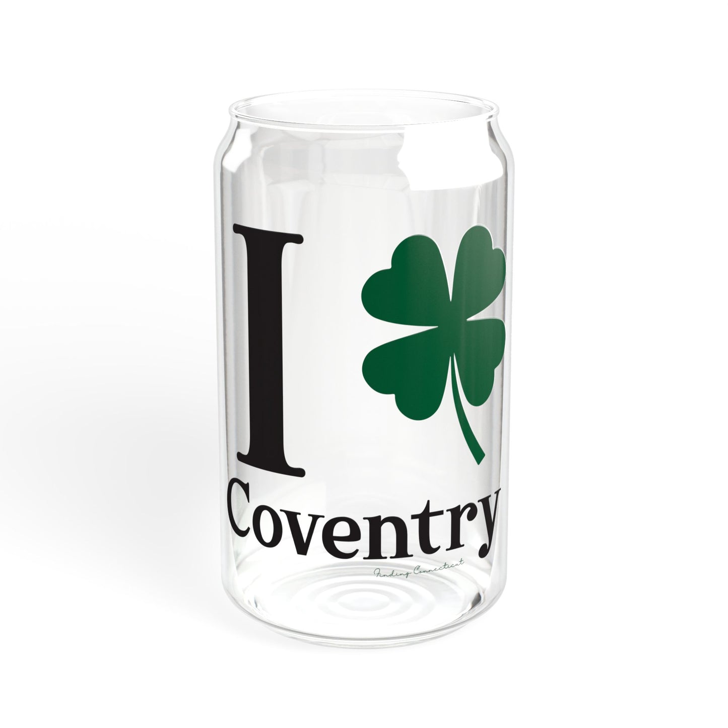 I Clover Coventry Sipper Glass, 16oz