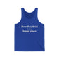 New Fairfield Is My Happy Place Unisex Jersey Tank Top
