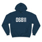 06811 Danbury CT Zip Code Champion Hoodie Sweatshirt