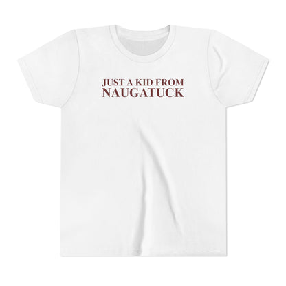 Just a kid from Naugatuck Youth Short Sleeve T-Shirt