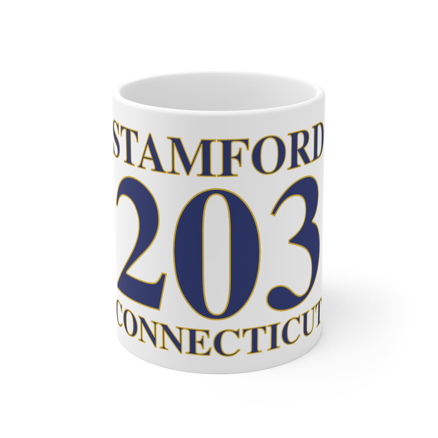 Stamford 203 Connecticut Mug 11oz