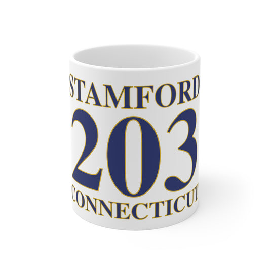 Stamford 203 Connecticut Mug 11oz