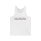 Just a kid from North Stonington Unisex Jersey Tank Top