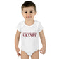 Just a kid from Granby Infant Baby Rib Bodysuit