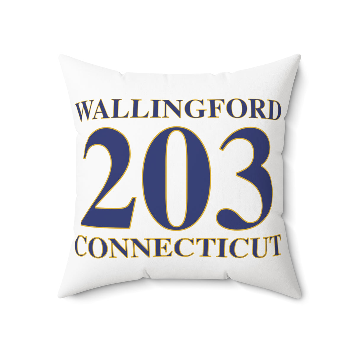 Wallingford 203 Connecticut Polyester Square Pillow