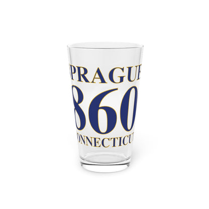 Sprague 860 Connecticut Pint Glass, 16oz