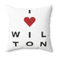 Wilton Vision Spun Polyester Square Pillow