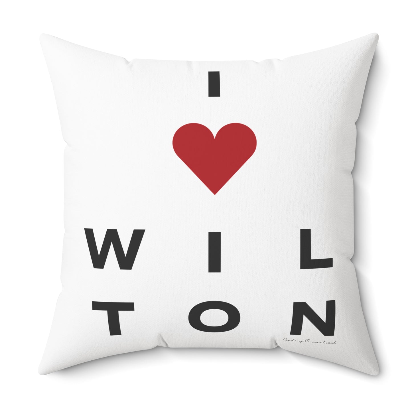 Wilton Vision Spun Polyester Square Pillow
