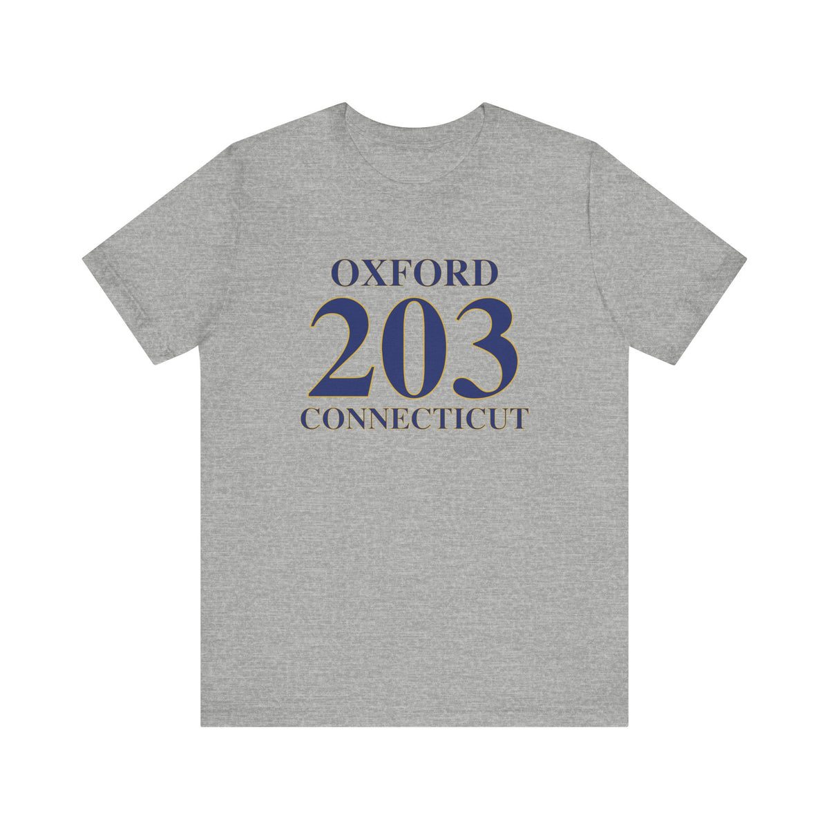 Oxford 203 Connecticut Jersey Short Sleeve T-Shirt
