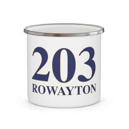203 Rowayton Enamel Camping Mug