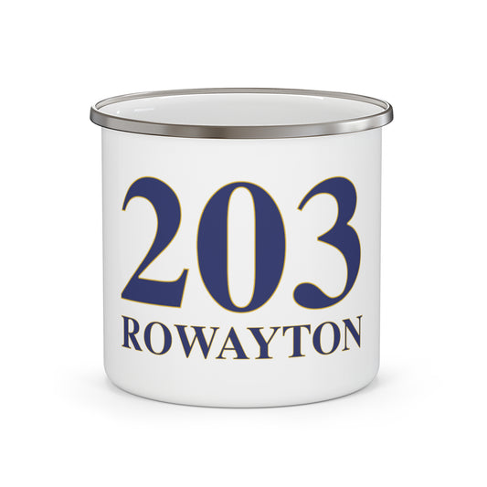 203 Rowayton Enamel Camping Mug