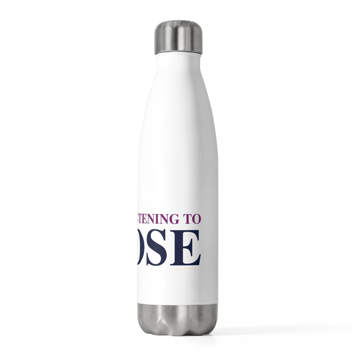 Just a kid listening to Goose - Blue & Purple 20oz Insulated Bottle