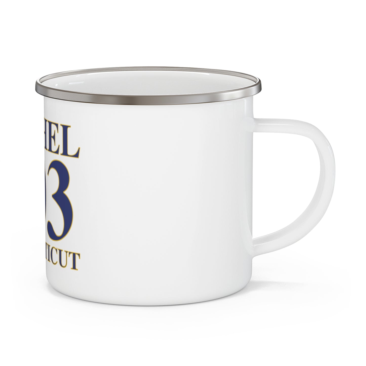 Bethel 203 Connecticut Enamel Camping Mug