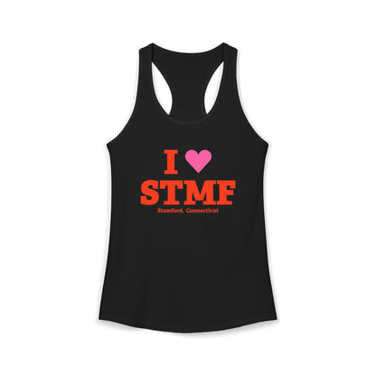 I Heart STMF Women's Ideal Racerback Tank Top
