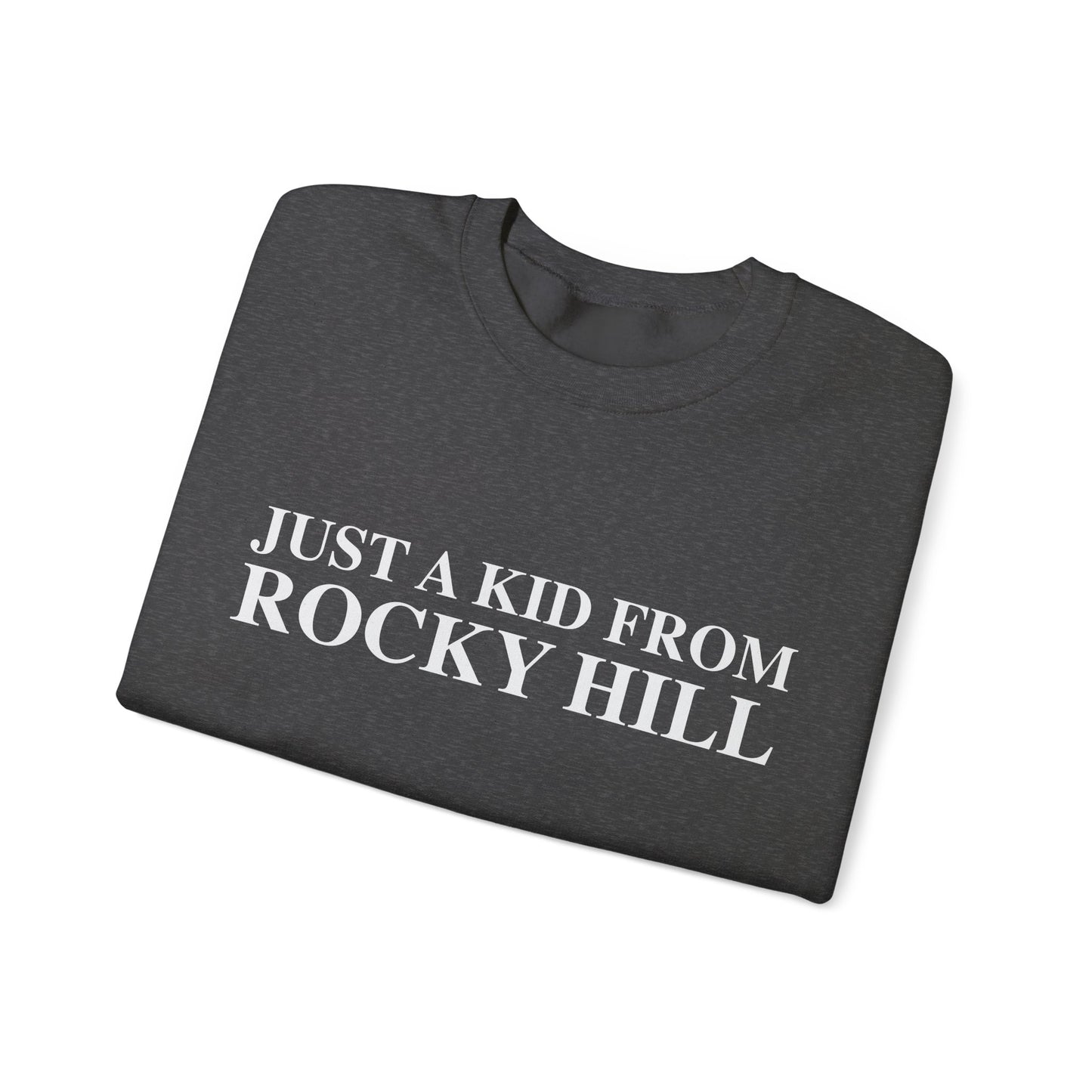 Just a kid from Rocky Hill Unisex Heavy Blend™ Crewneck Sweatshirt