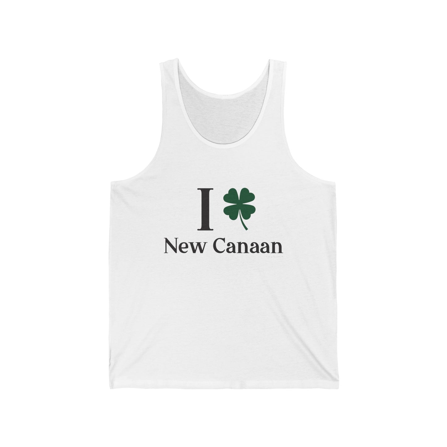 I Clover New Canaan Unisex Jersey Tank