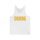 06896 Redding Connecticut Zip Code Unisex Jersey Tank Top