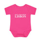 Just a kid from Lisbon Infant Baby Rib Bodysuit