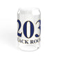 203 Black Rock Sipper Glass, 16oz