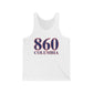 860 Columbia Red White & Blue Unisex Jersey Tank Top