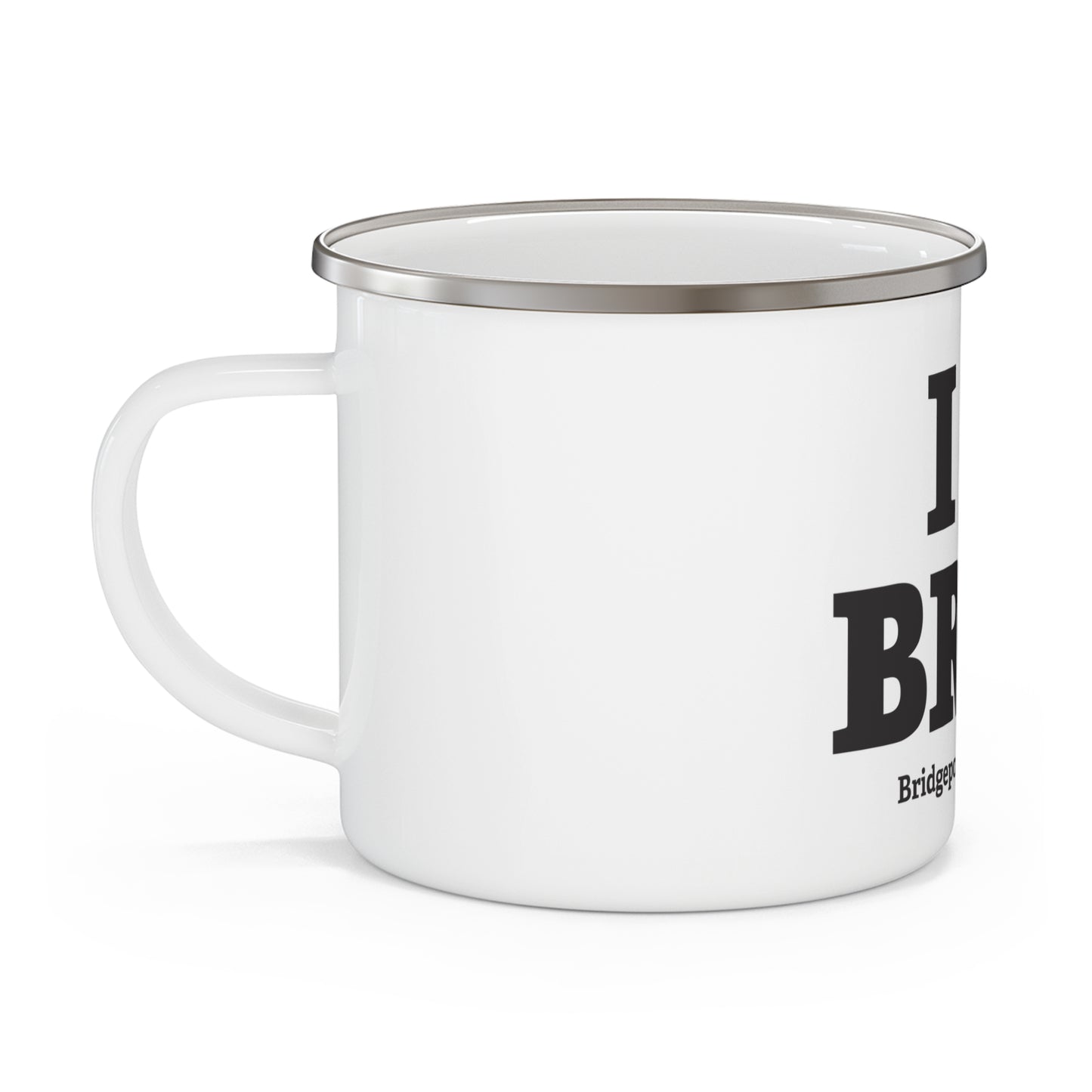 I Heart BRPT Enamel Camping Mug