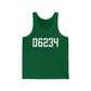 06234 Brooklyn CT Zip Code Unisex Jersey Tank Top