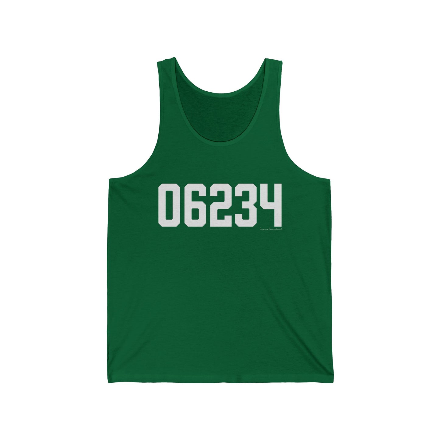 06234 Brooklyn CT Zip Code Unisex Jersey Tank Top