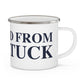 Just a kid from Saugatuck Enamel Camping Mug