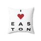 Easton Vision Spun Polyester Square Pillow