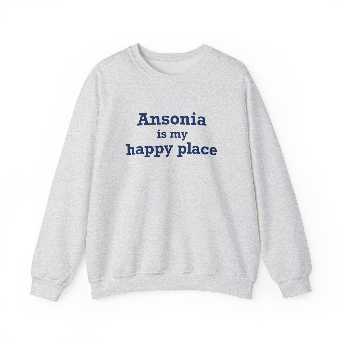 Ansonia is My Happy Place Unisex Heavy Blend™ Crewneck Sweatshirt
