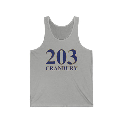 203 Cranbury Unisex Jersey Tank Top