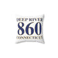 Deep River 860 Connecticut Spun Polyester Square Pillow