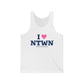 I Heart NTWN Unisex Jersey Tank Top