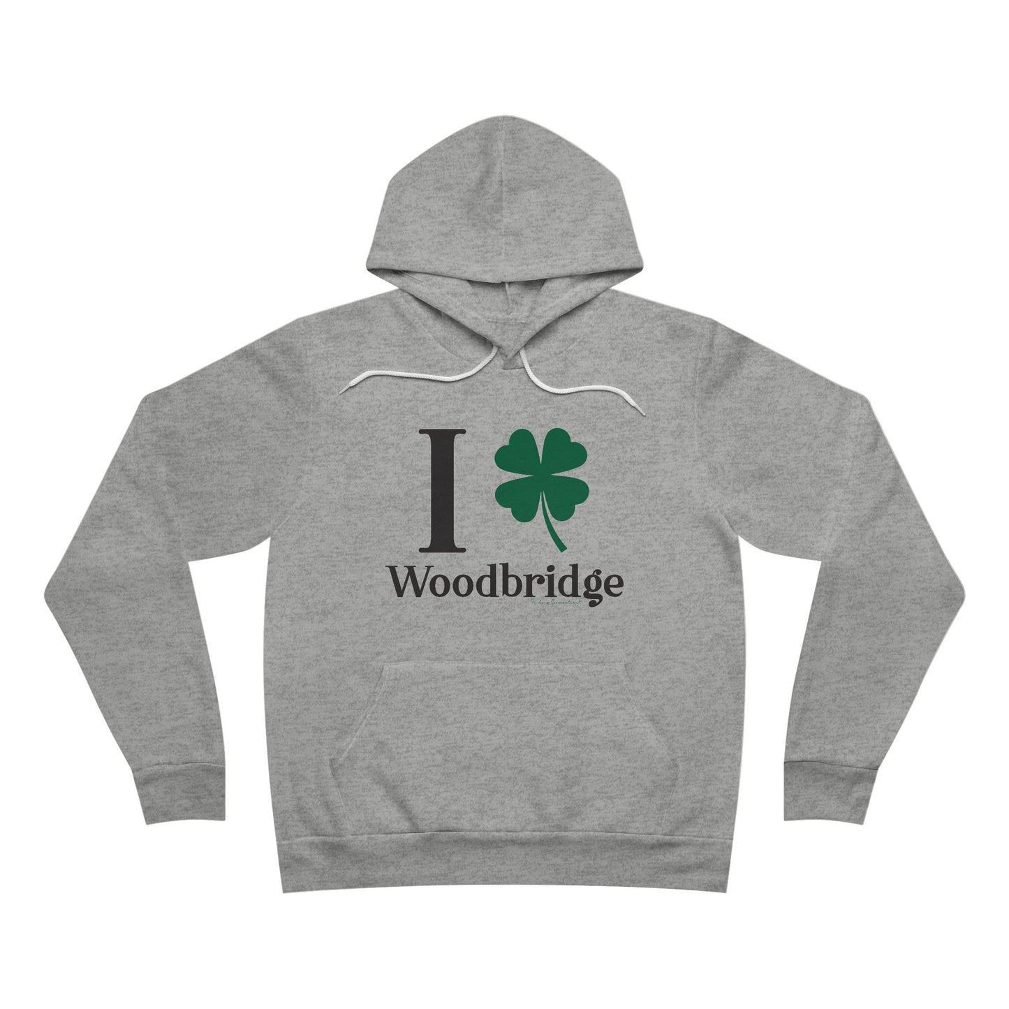 I Clover Woodbridge Unisex Sponge Fleece Pullover Hoodie