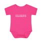 Just a kid from Marlborough Infant Baby Rib Bodysuit